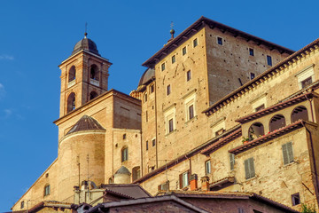 Fototapeta na wymiar Urbino - Ducale Palace