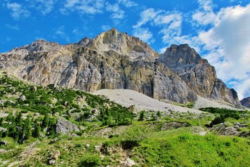 Fototapeta na wymiar Monte Cristallo, Dolomiten