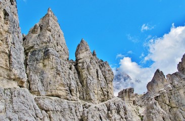 Bergwandern in den Dolomiten