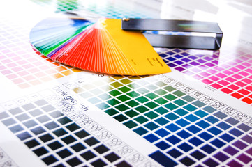 Farbfächer Digitaldruck Farbsystem