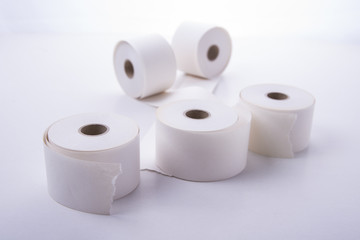 Rolls of paper for office use such as calculators and cashiers