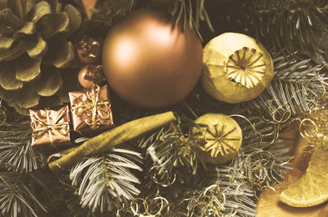 Weihnachtlicher Hintergrund