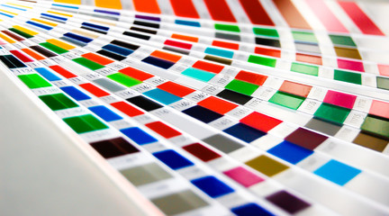 Folienfarben Regenbogen Farbf&auml;cher