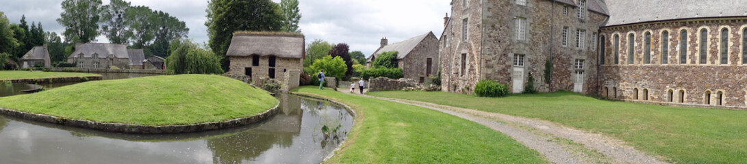 Panoramique Abbaye de Lucerne