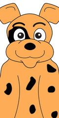 dog cartoun
