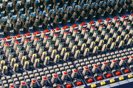 Mixing Console Detail