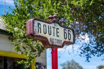 Seligman arizona route 66 sign