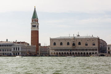 Fototapeta premium Venice panoramic landmark, Italy, Europe. High resolution photography.