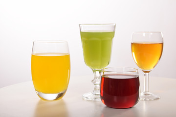 Fresh cold juice for thirsty