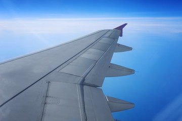 Fototapeta premium View from aircraft window