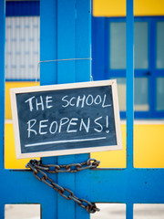 THE SCHOOL REOPENS!