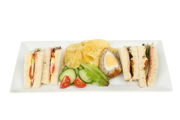 Snack lunch platter