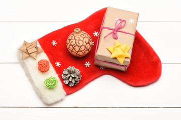 Colorful Christmas or New Year decoration