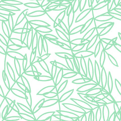 kbecca_vector_outline_leaves_pattern_seamless_tile