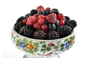 Mixed berries.
