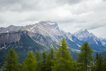 Fototapeta na wymiar View od Dolomites alps in summertime