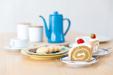 coffee time in living room