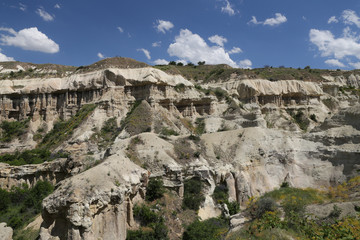 Fototapeta na wymiar Pigeons Valley in Cappadocia