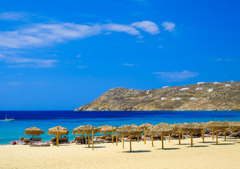 Mykonos beach
