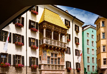 Innsbrucker Altstadt und Goldenes Dachl - Innsbruck Old Town and Golden Roof