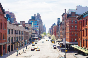 West Village at New York Manhattan - obrazy, fototapety, plakaty