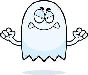 Angry Cartoon Ghost