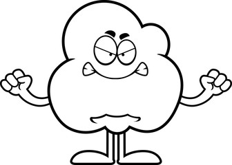 Angry Cartoon Popcorn