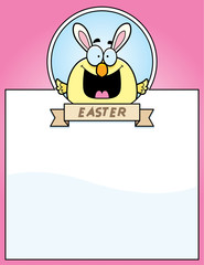 Cartoon Easter Chick Graphic