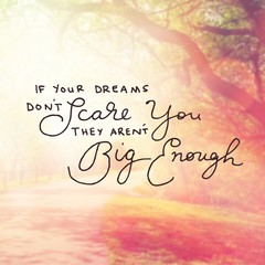 Inspirational Quote with summer style lens flare