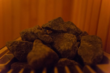 Modern luxury villa with sauna room