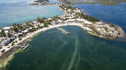 The Kaibo Cai area of Grand Cayman