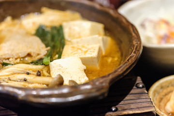 Chige-nabe,  japanese food