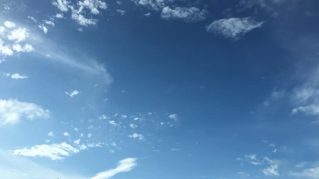 运动的云朵