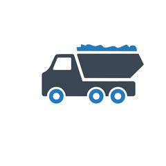 Fototapeta premium Dump Truck Icon