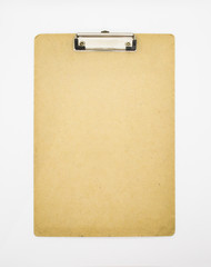 Blank Clipboard isolated on white background