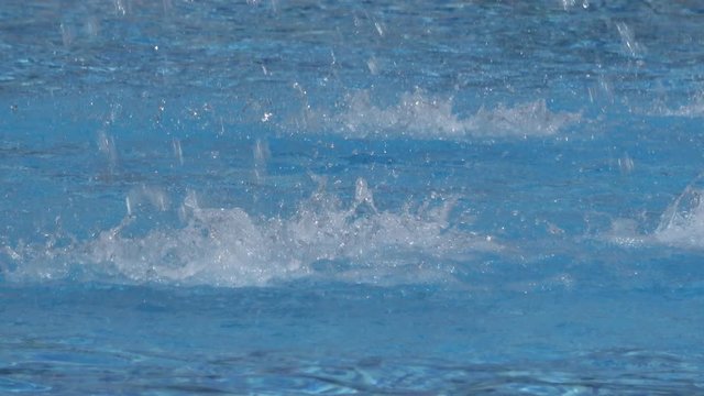 Aqua park water swimpool bubbles