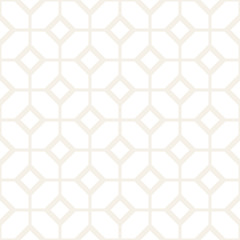 Abstract geometric lines lattice pattern. Seamless vector background. Subtle simple repeating texture.