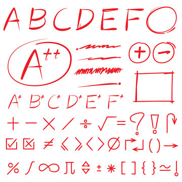 grade result symbols