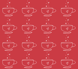 Abstract seamless pattern