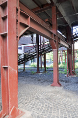 Fototapeta na wymiar Stahlproduktion Ruhrgebiet