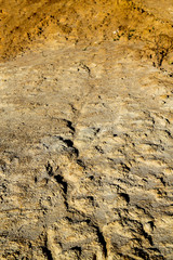 Quarry of clay, background