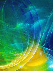 Abstract fractal background