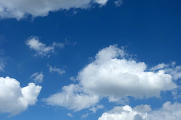 Blue Sky with Cloud Background.