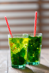 Summer mojito cocktail