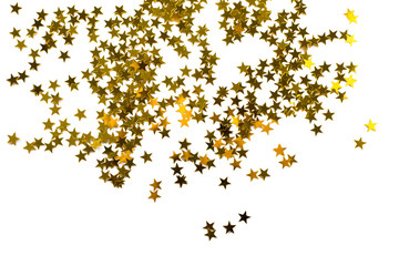 Party decoration isolated on white background