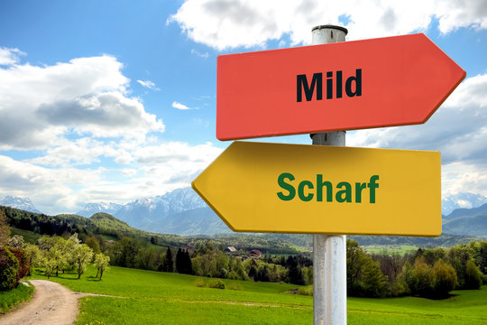 Schild 252 - Scharf