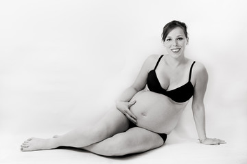 Fototapeta premium grossesse marie