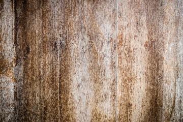 Dark brown and black wooden wall for background.