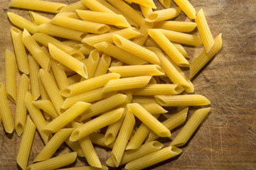 Italy,dried pasta, penne