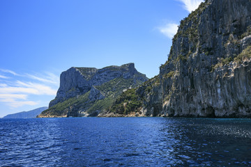 Fototapeta na wymiar Coast of Sardinia island in Italy